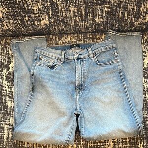 7 For All Mankind  Straight Cropped Jeans